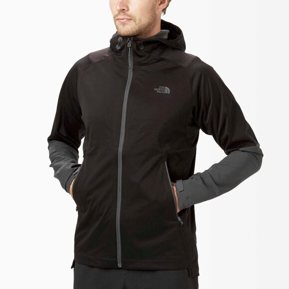 The North Face Mens Terra Metro Jacket Black / Grey Hooded Lightweight S - Picture 1 of 10